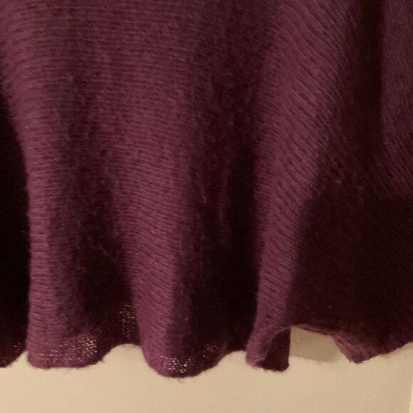 Wooden Ship Womens Cowl Neck Relaxed Cropped Sweater O/S - Picture 3 of 8